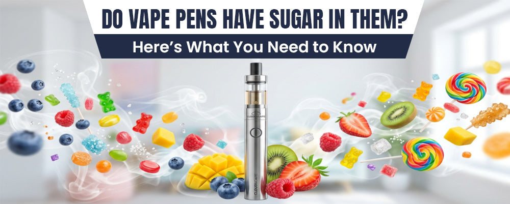 do vapes contain sugar Do Vape Pens Have Sugar in Them?