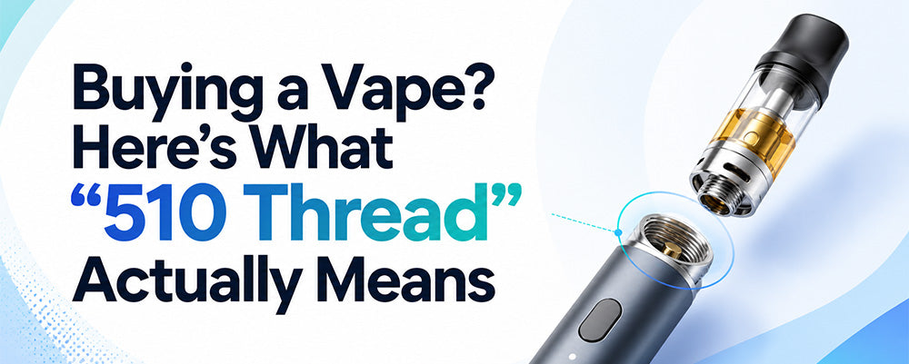 Buying a Vape? Here's What "510 Thread" Actually Means