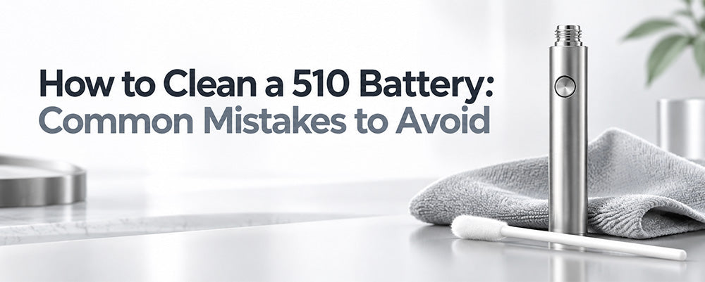 Clean a 510 Battery