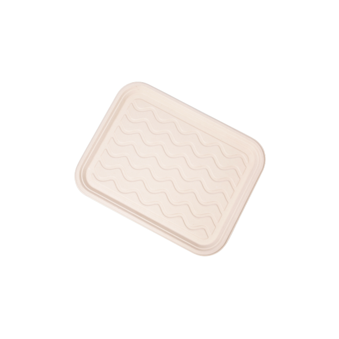 Biodegradable Bamboo Fiber Tray Large