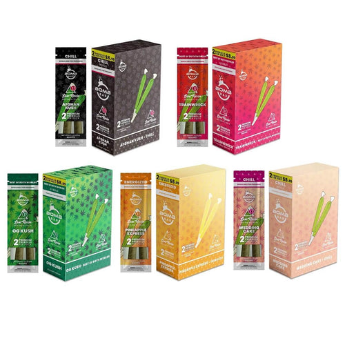 Bomb Bar Live Resin D11 THCP Thch Pre-Rolls 2.5G 600Mg (2 Count)