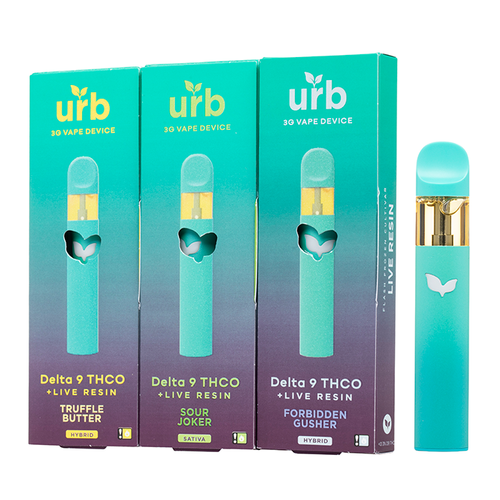 Urb Delta 9 THC-O Live Resin 3G Disposable Urb Delta 9 THC-O Live Resin 3G Disposable