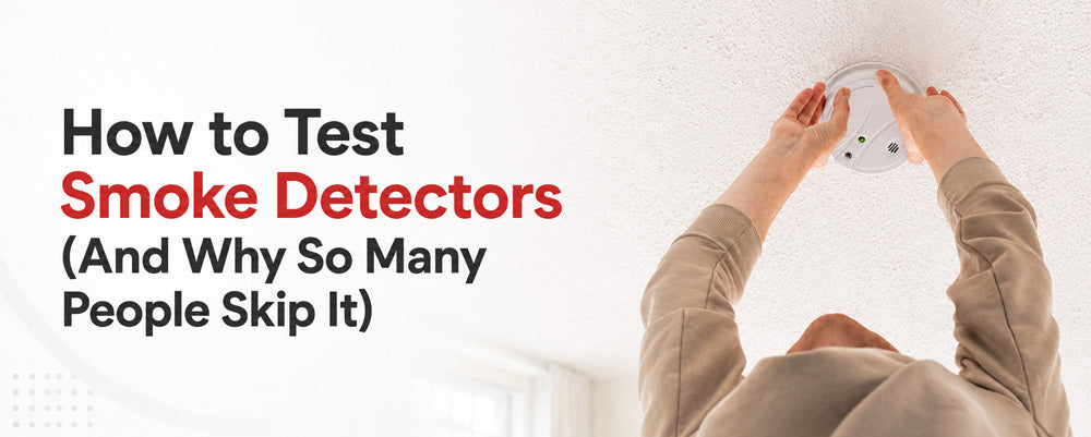 How to Test Smoke Detectors