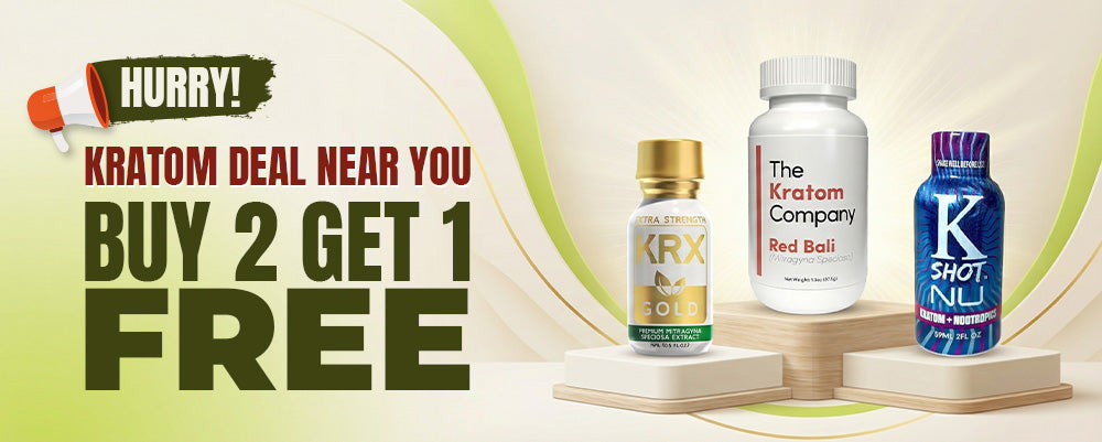 Hurry! Puff Love Kratom Deal Near You — Buy 2 Get 1 FREE