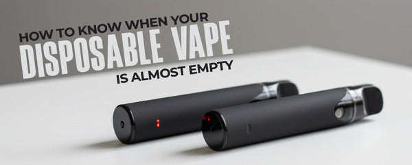 How to Know When Your Disposable Vape Is Almost Empty