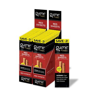 Game Cigars 2-Pack Red Sweets