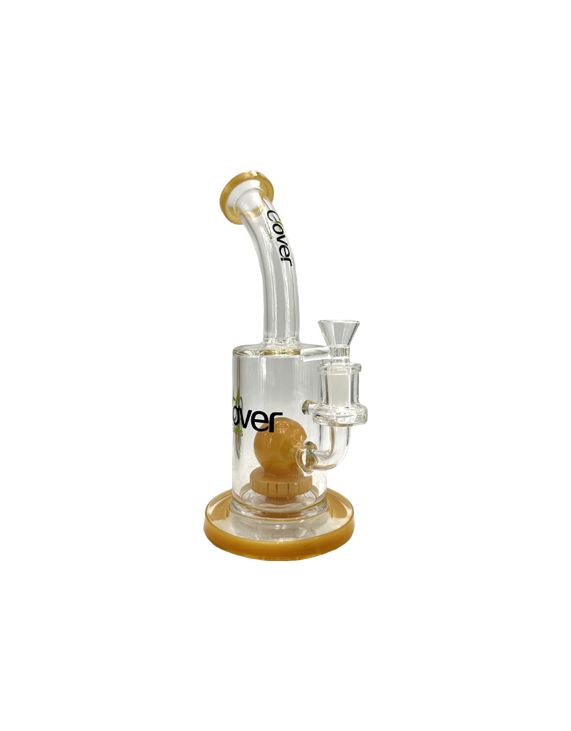 Clover Glass 10" Water Pipe