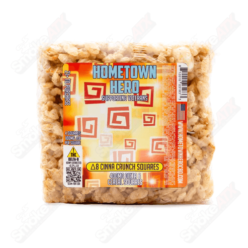 Hometown Hero Delta 8 Krispy Squares - 200mg