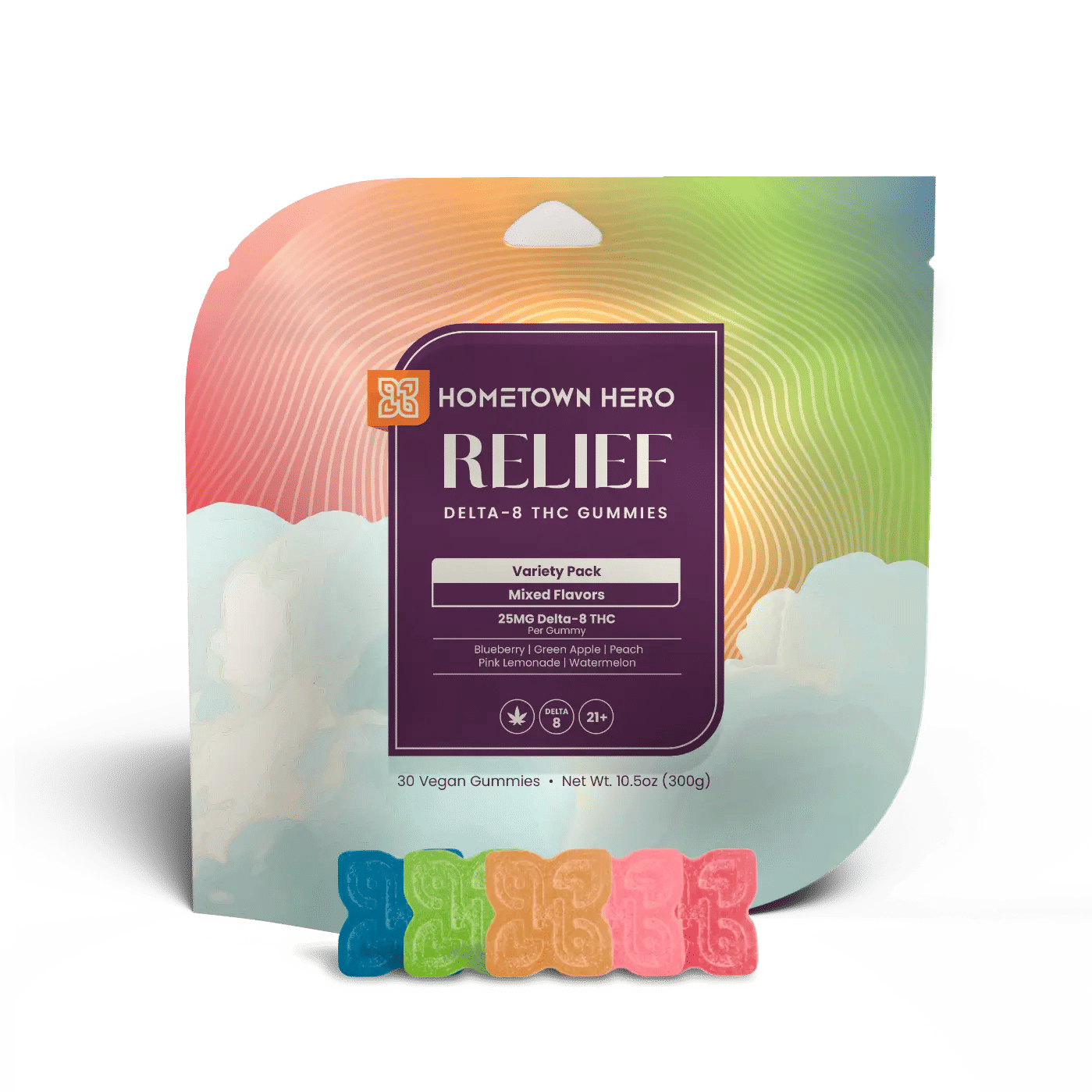 Hometown Hero Delta 8 Variety Pack