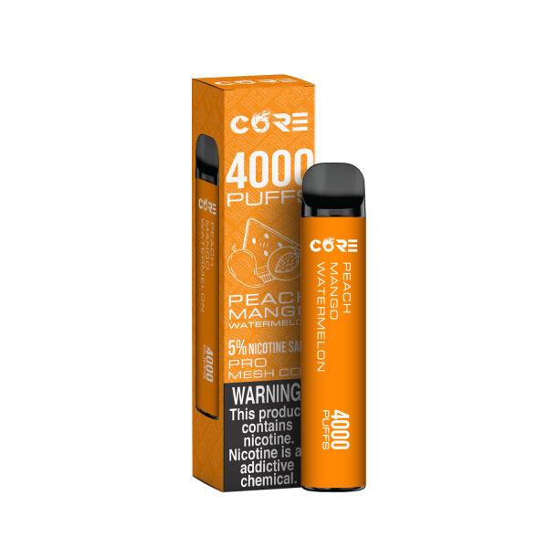 Core 4000 Puffs Disposable - Peach Mango