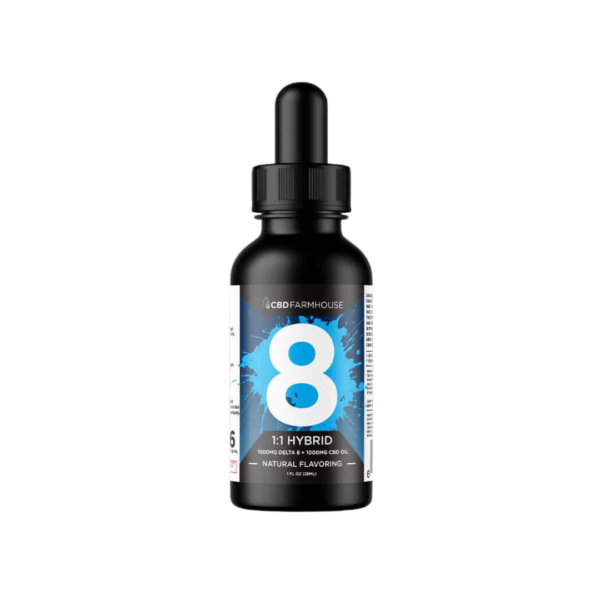 CBD Farmhouse 1:1 Delta 8 + CBD Tincture - 1000mg