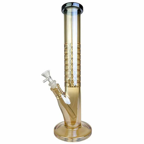 14.5" Electro-Plated Octodisc Water Pipe