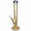 14.5" Electro-Plated Octodisc Water Pipe