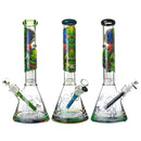 Cheech Glass 16" 12Mm Alien Decal Beaker Water Pipe