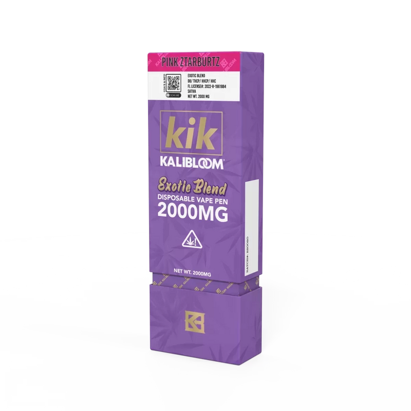 KIK Exotic Blend D8 THCP HHCP HHC 2000Mg Disposable