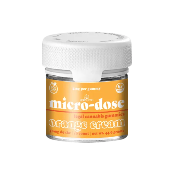 HEMP LIVING DELTA 9 5MG MICRO-DOSE GUMMIES 10CT -