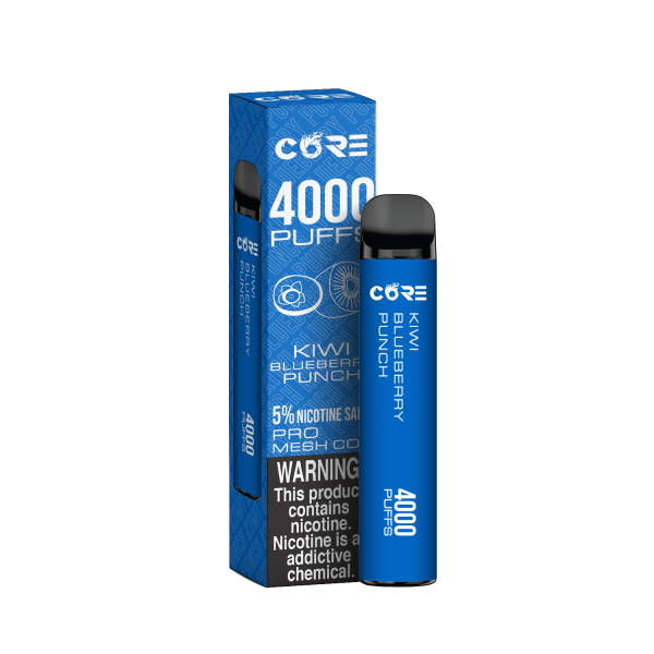 Core 4000 Puffs Disposable Kiwi Blueberry Punch