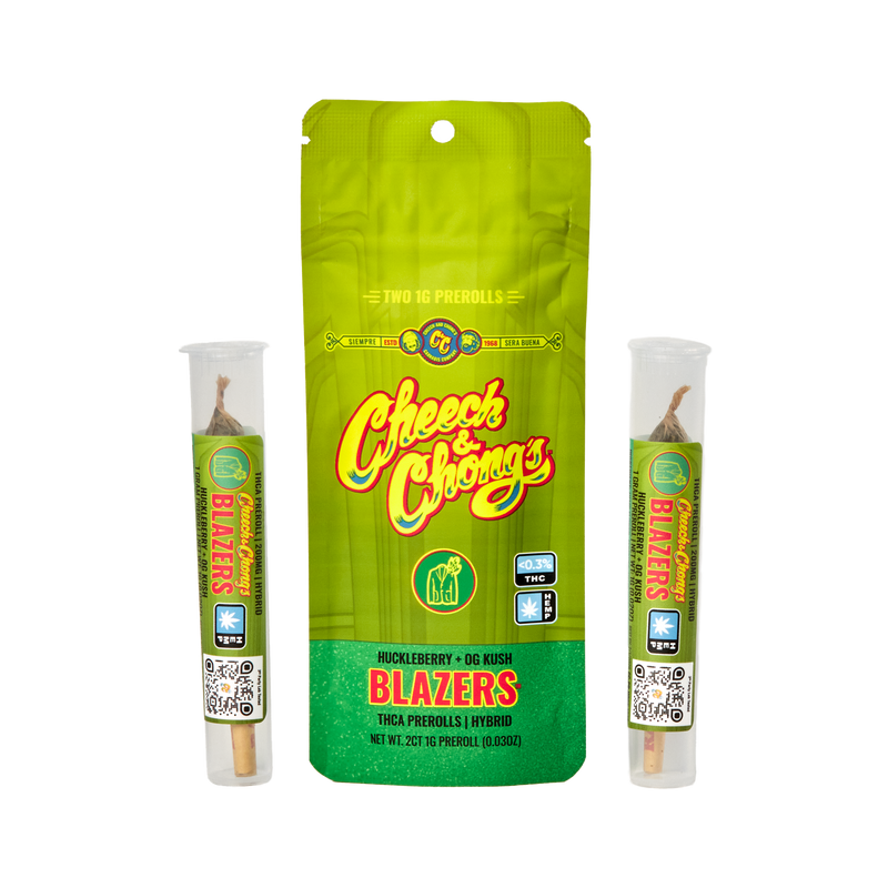 Cheech & Chong's Blazers THCA Pre-Rolls (2CT)