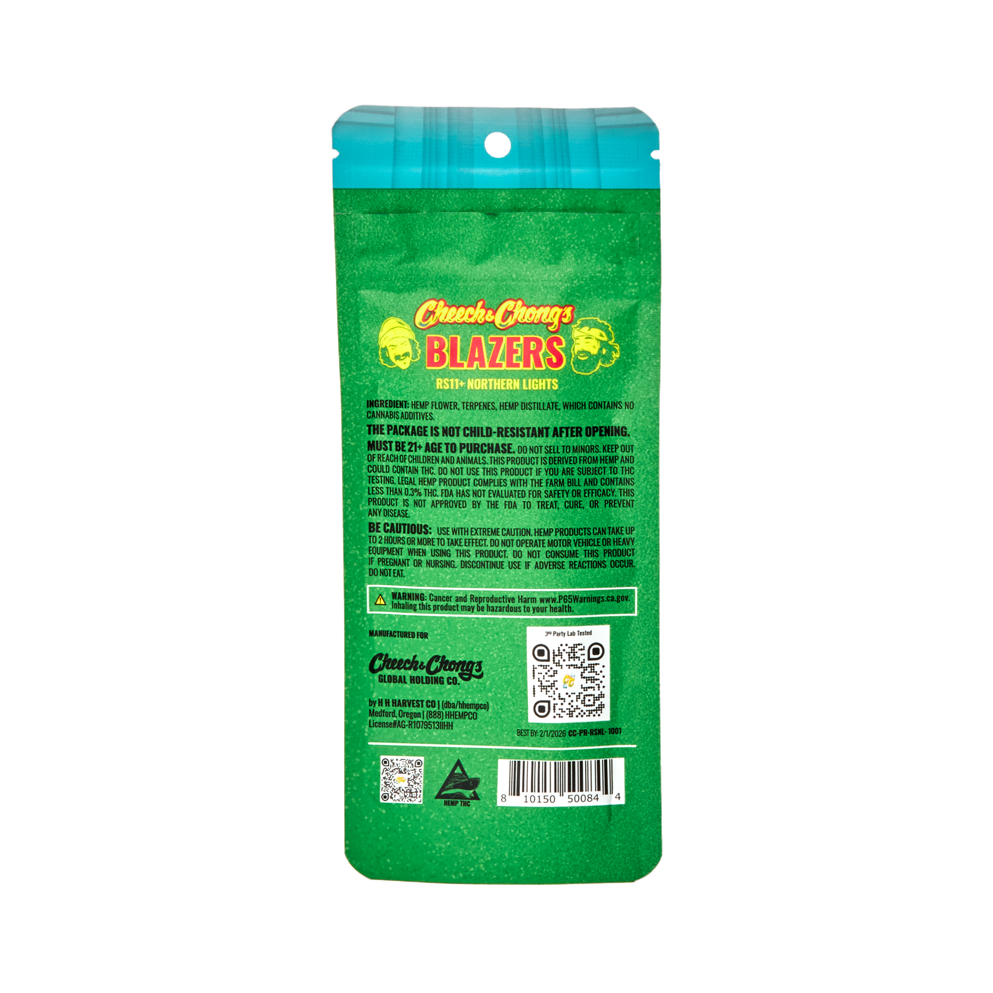 Cheech Chong'S Blazers THCA Pre-Rolls 2Ct