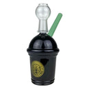 6" Black Dabuccino Water Pipe