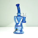 Diamond Glass 7" Drain Recycler (Teal)