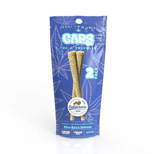 CAPS THCA 2G PREROLLS (2CT)
