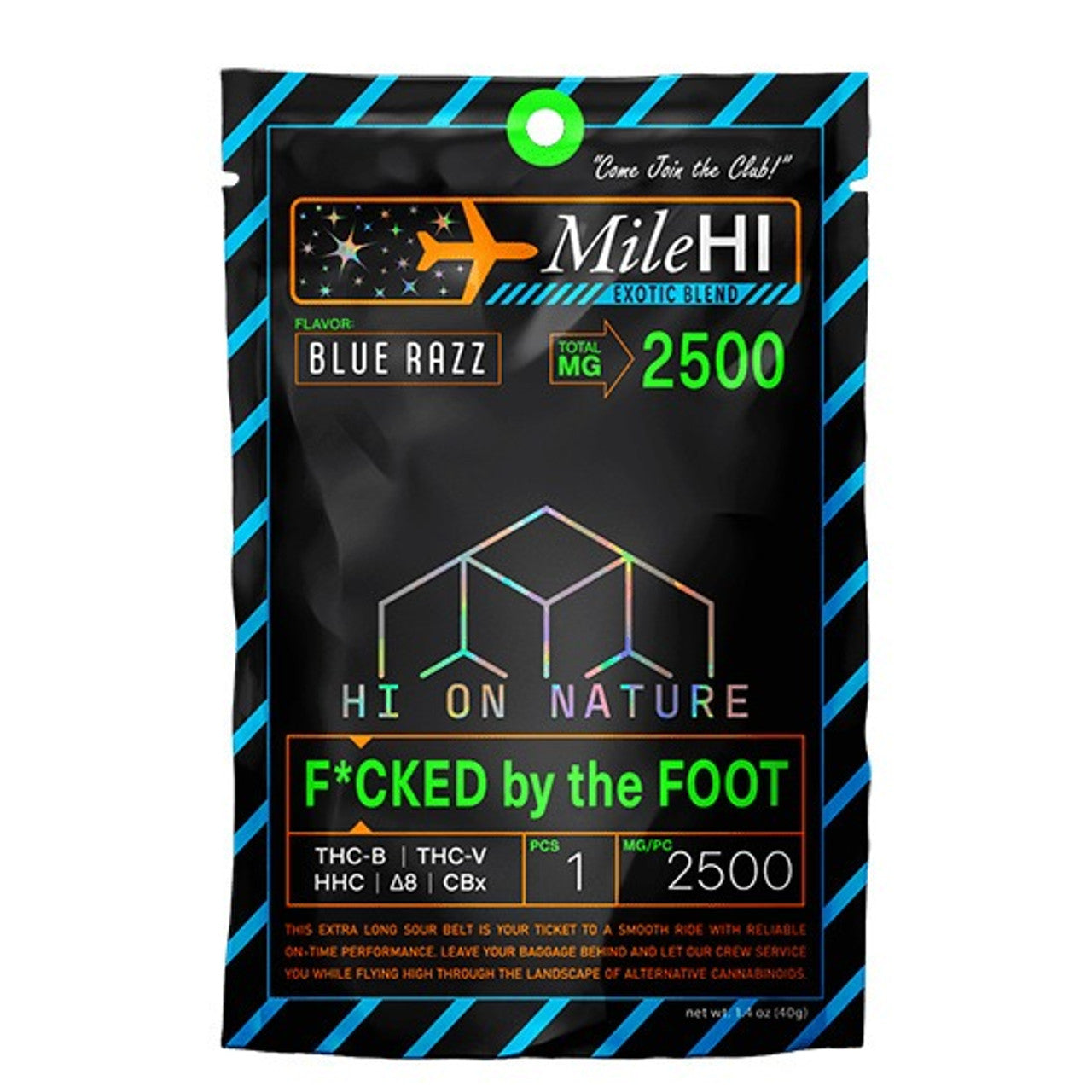 Hi On Nature Mile-Hi F*cked By The Foot - 2500mg Gummies