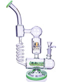 Lookah 13" Assorted Color Dual Honeycomb Chamber Multi-Perc Big Rig Water Pipe