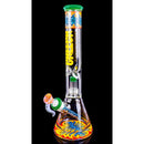 Cheech Glass 16" Super Thick Wigwag Retro Beaker Water Pipe