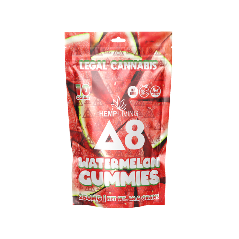 Hemp Living Delta 8 Gummies 10Ct (250Mg)
