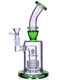 Chill Glass 16" Color Fritted Ball Matrix Perc Water Pipe
