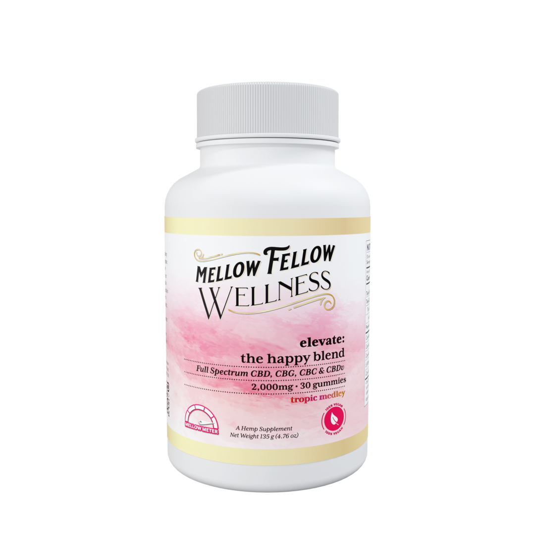 Mellow Fellow Wellness 30Ct Cbd Gummies