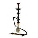Khalil Mamoon Black Shareef Short Hookah