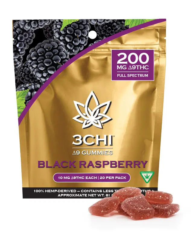 3CHI Delta 9 Gummies 200Mg “ Potent & Delicious