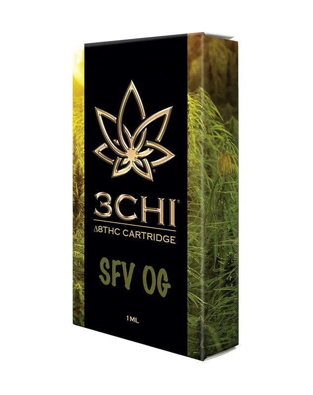 3CHI Delta 8 Cartridge 1G Smooth & Potent Vape Experience 3CHI Delta 8 Cartridge 1G Smooth & Potent Vape Experience
