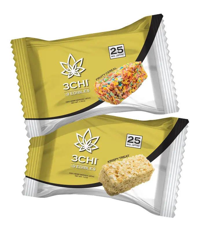 3CHI Delta 9 Thc Krispy Treat “ Sweet, Potent & Irresistible