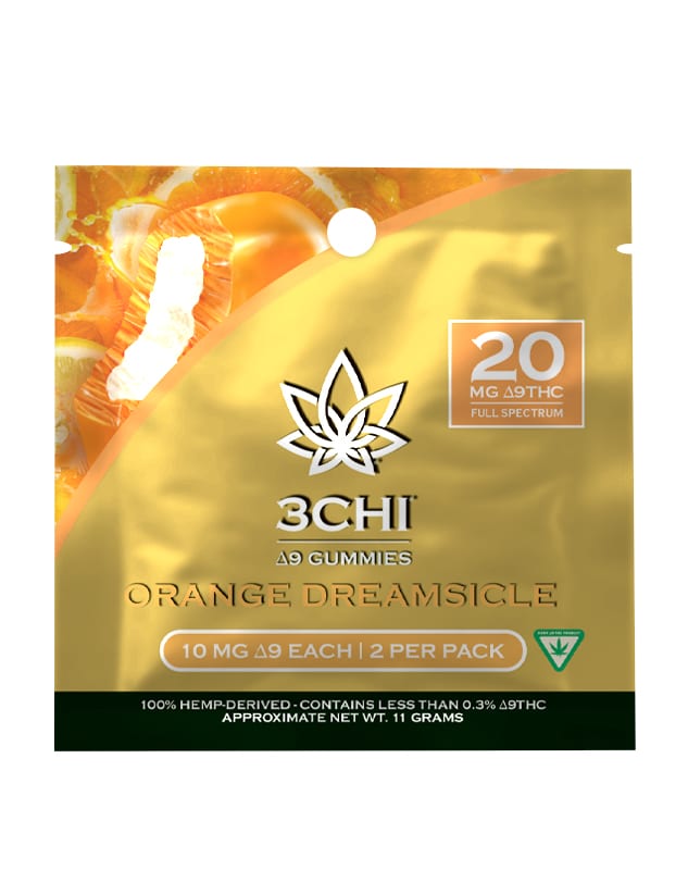 3CHI Delta 9 Gummies 20Mg (2Ct) “ Potent & Delicious