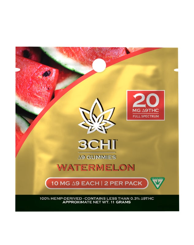 3CHI Delta 9 Gummies 20Mg (2Ct) “ Potent & Delicious