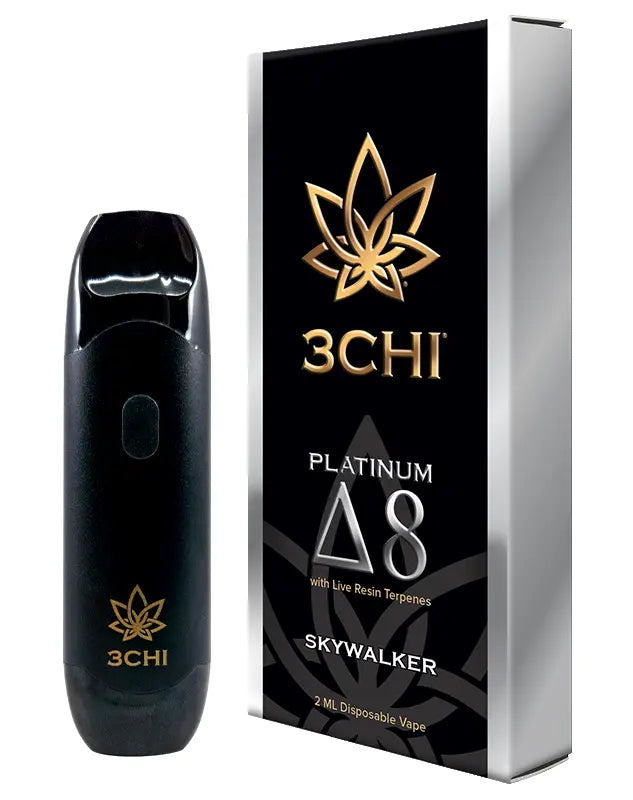 3CHI Platinum Delta 8 Live Resin Disposable “ 2G