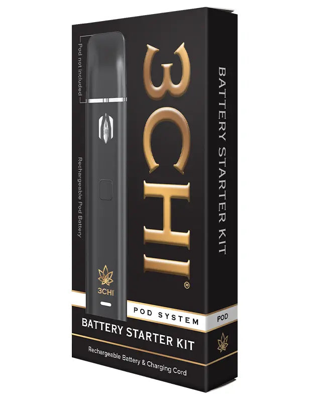 3CHI Battery Starter Kit “ Sleek & Powerful Pod System