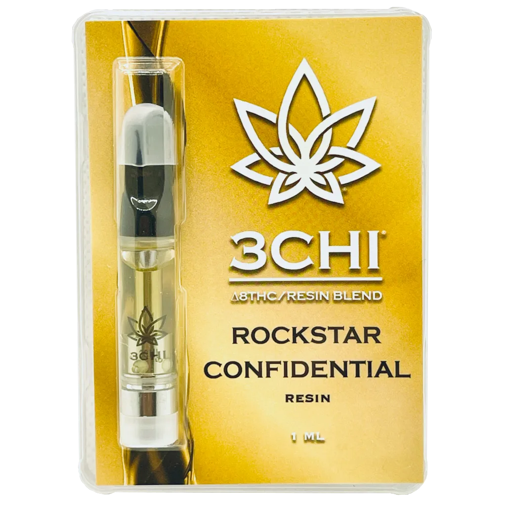 3CHI Delta 8 Live Resin Cartridge “ Potent & Flavorful