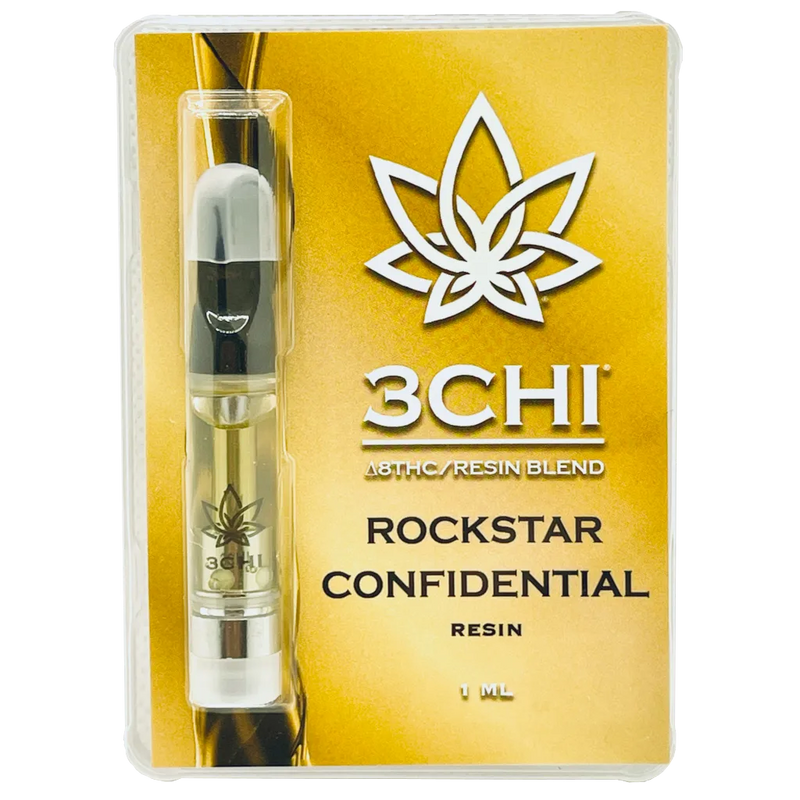 3CHI Delta 8 Live Resin Cartridge “ Potent & Flavorful