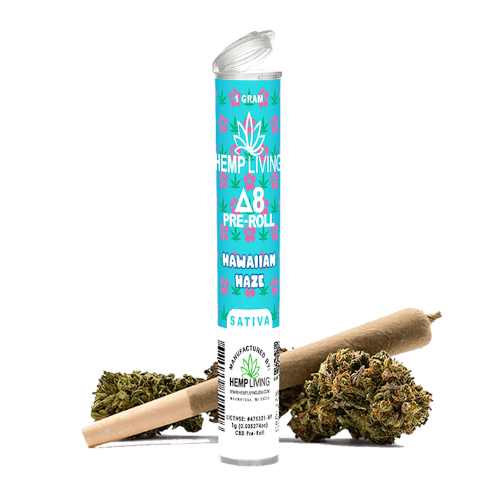 Hemp Living Delta 8 1G Kief Pre Roll
