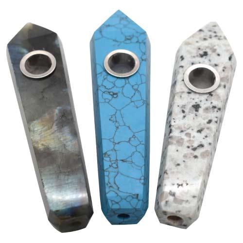 Crystal Metal Pipe