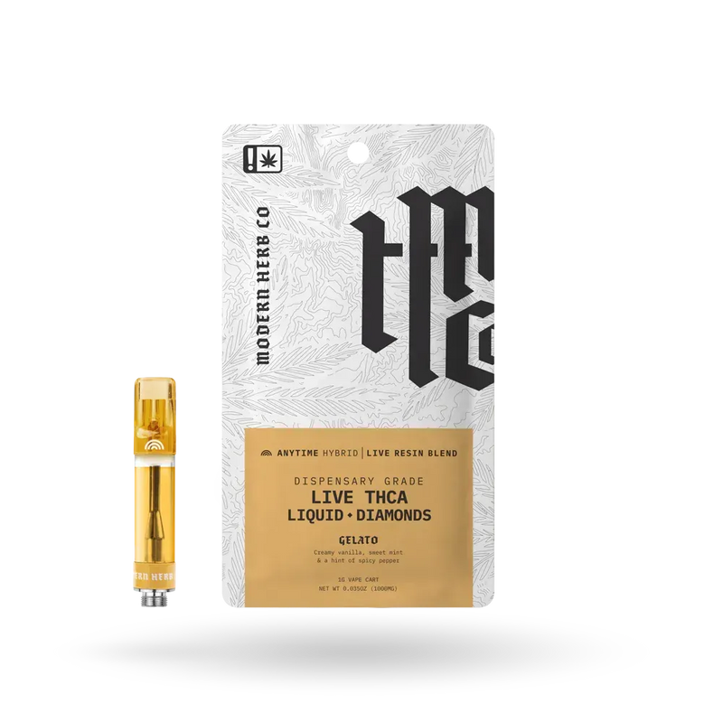 Modern Herb Co. 1G Live THCA Liquid Diamonds Cartridge