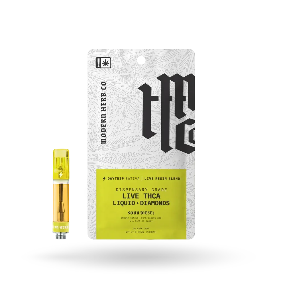 Modern Herb Co. 1G Live THCA Liquid Diamonds Cartridge
