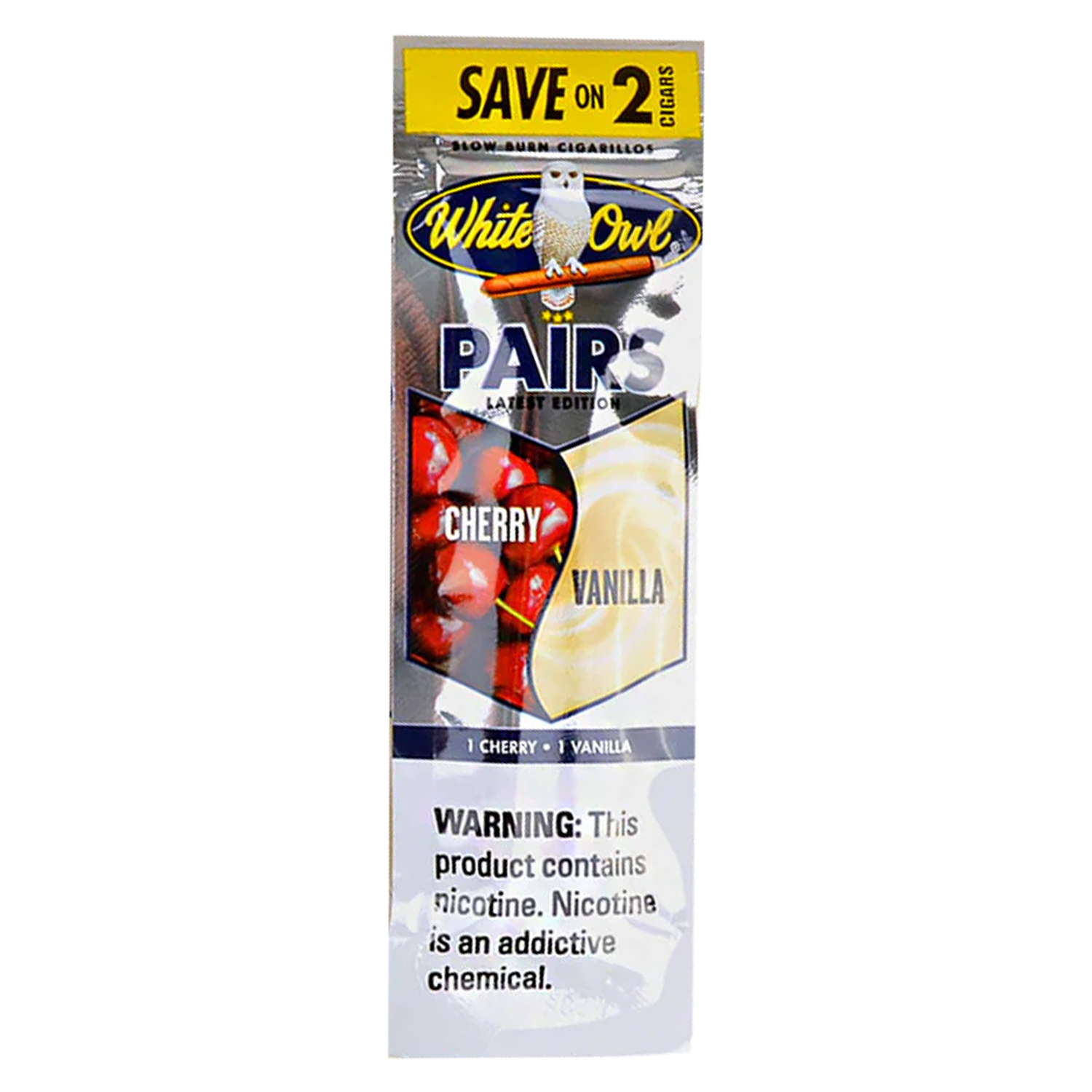 White Owl 2-Pack Cigarillos Cherry Vanilla