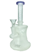 Clover Glass 8" Frosted Water Pipe