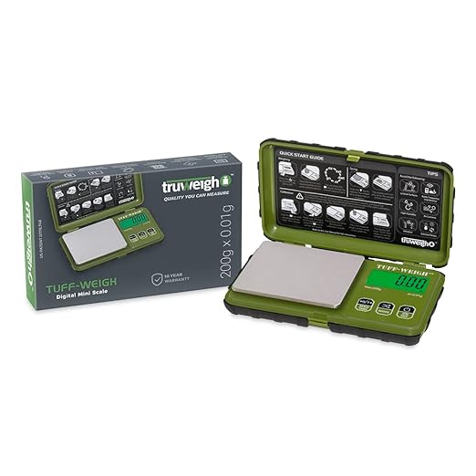 Truweigh Tuff-Weigh Digital Mini Scale 200G X 0.01G