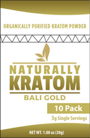 NATURALLY KRATOM 3G SINGLE SERVING